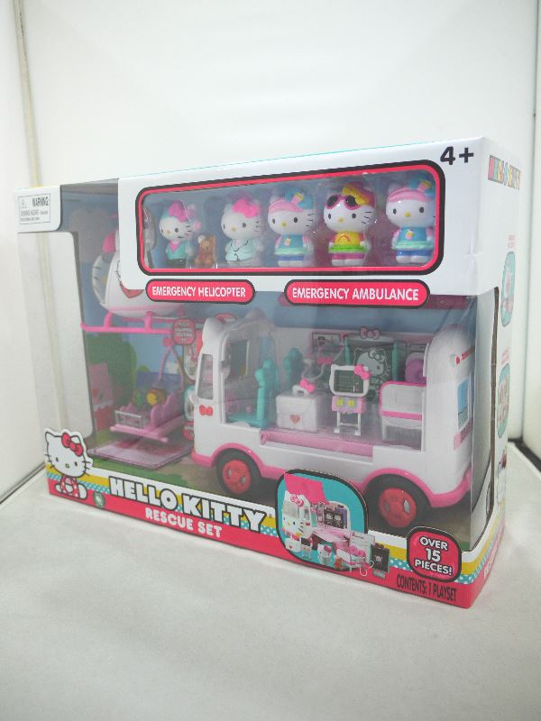 Jada toys hello kitty rescue set deals